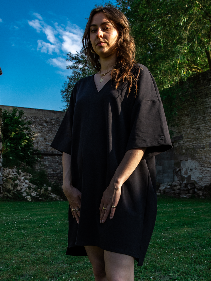 Robe tshirt noire hotsell